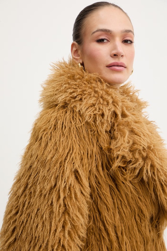 Patrizia Pepe płaszcz beżowy 2O0180.E078