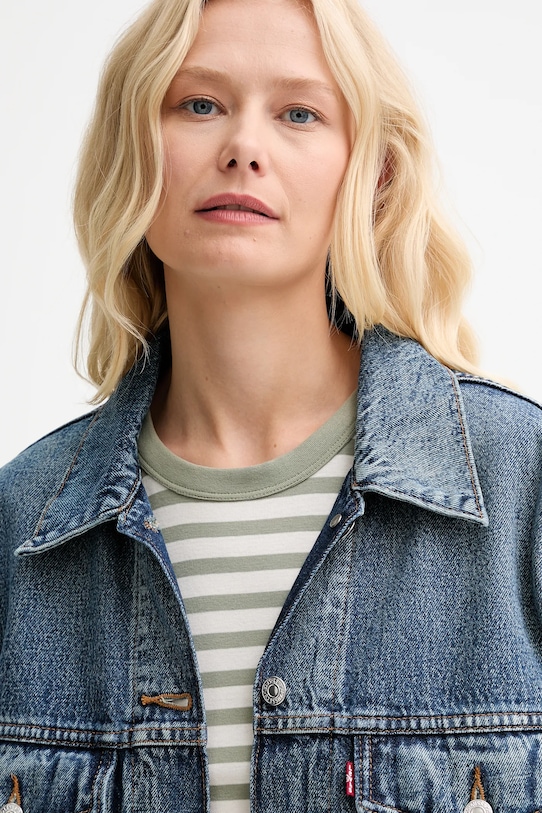 Levi's geacă jeans albastru A1743.0046