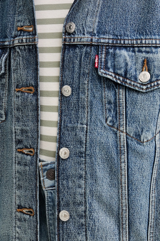 Levi's geacă jeans A1743.0046 albastru