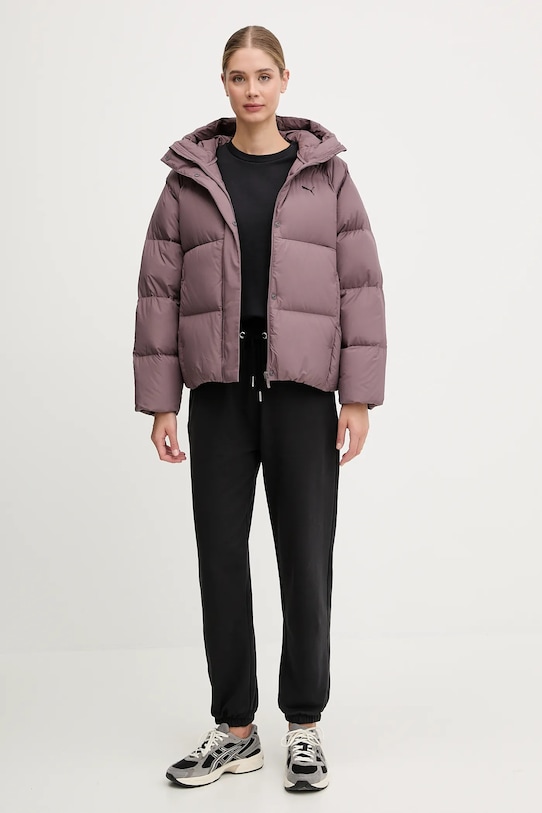 Пуховая куртка Puma 688392.D фиолетовой AW25