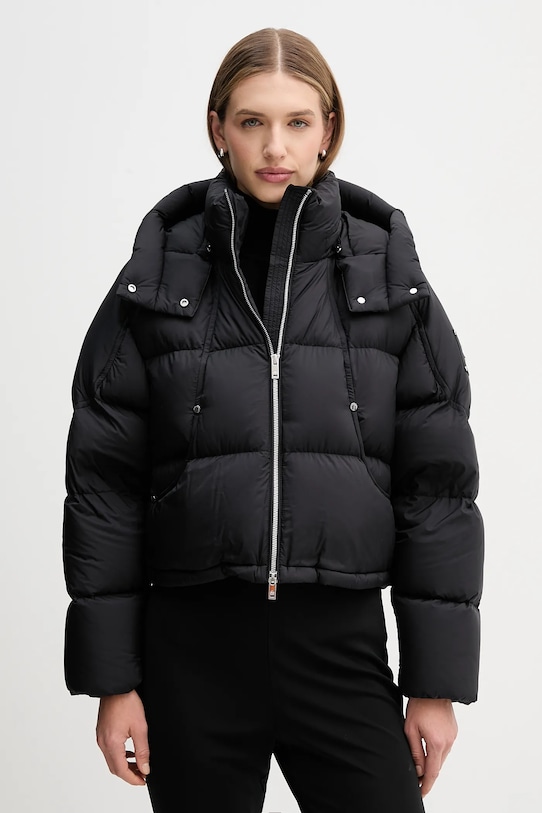 MOOSE KNUCKLES geaca de puf cu captuseala negru M35LJ130