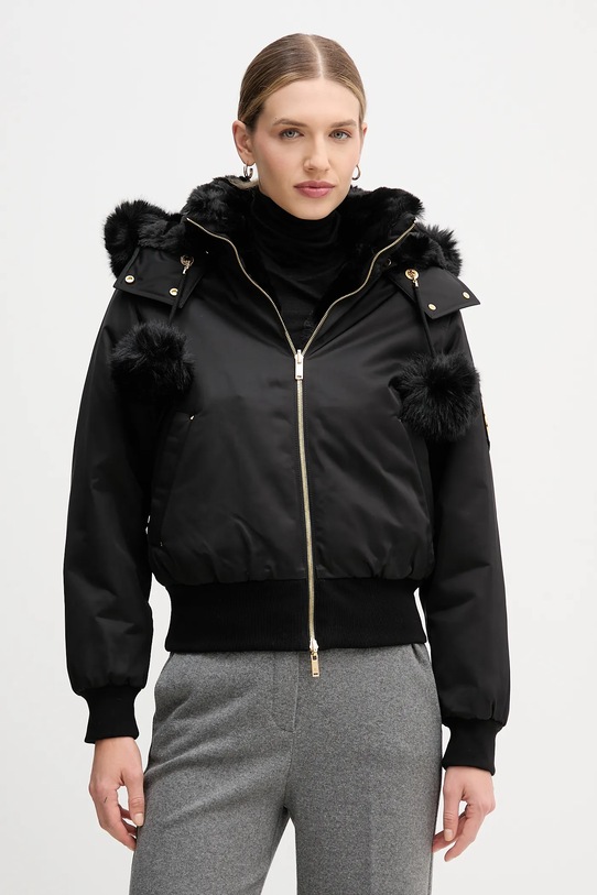 MOOSE KNUCKLES kurtka dwustronna DEBBIE pozostałe czarny M35LB025G