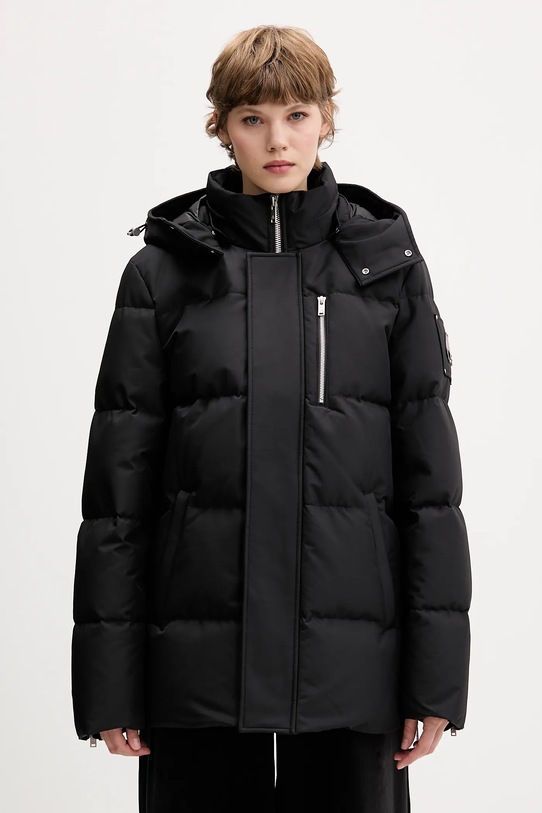 Pernata jakna MOOSE KNUCKLES CLOUD Planet friendly crna M35MJ178S