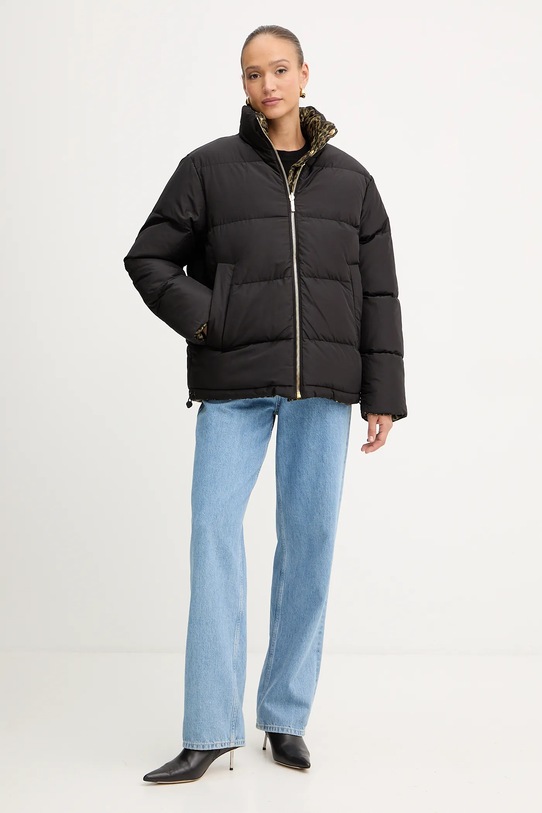 Îmbrăcăminte Just Cavalli geacă cu două fețe 79PAS422.CQDS5 verde