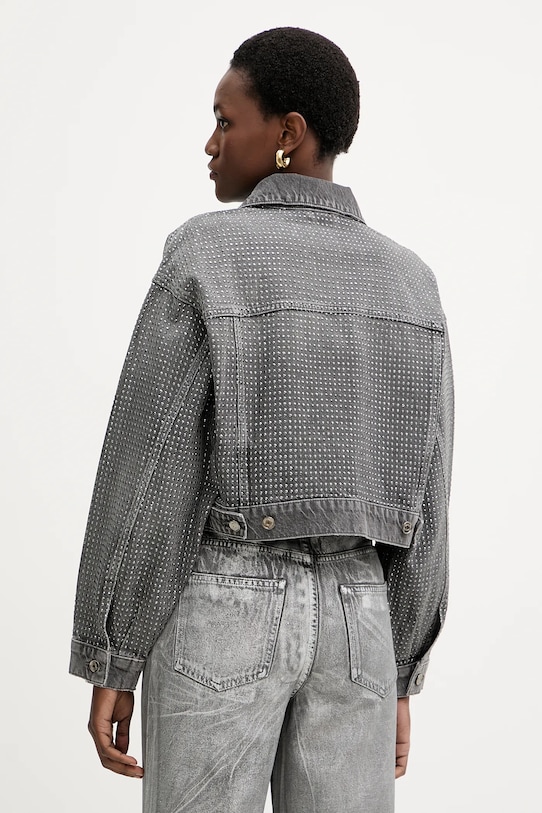 Odzież Liu Jo kurtka jeansowa UF5088.D5020 szary