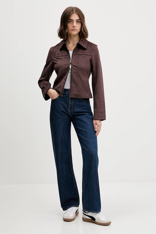 Bunda Abercrombie & Fitch KI144.5058.420 hnedá AW25