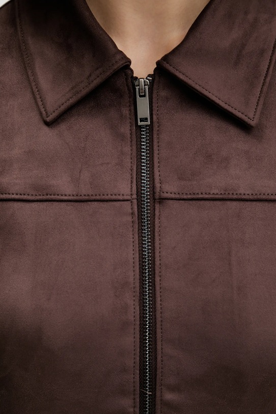 Abercrombie & Fitch kurtka KI144.5058.420 brązowy