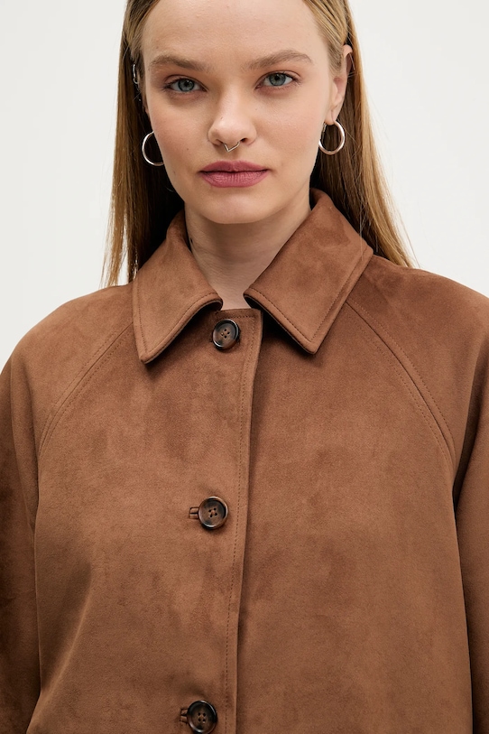 Abercrombie & Fitch kurtka brązowy KI144.5137.445