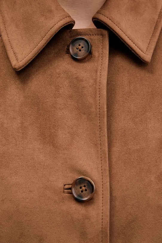 Abercrombie & Fitch kurtka KI144.5137.445 brązowy