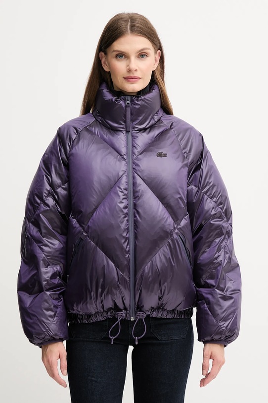 Lacoste kurtka puchowa fioletowy BF5326