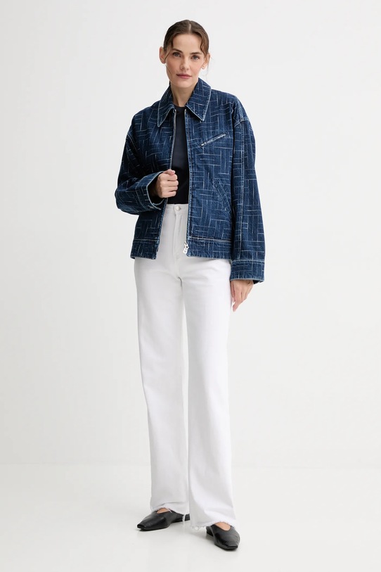 Джинсова куртка Kenzo FF62DV2566V3 блакитний AW25