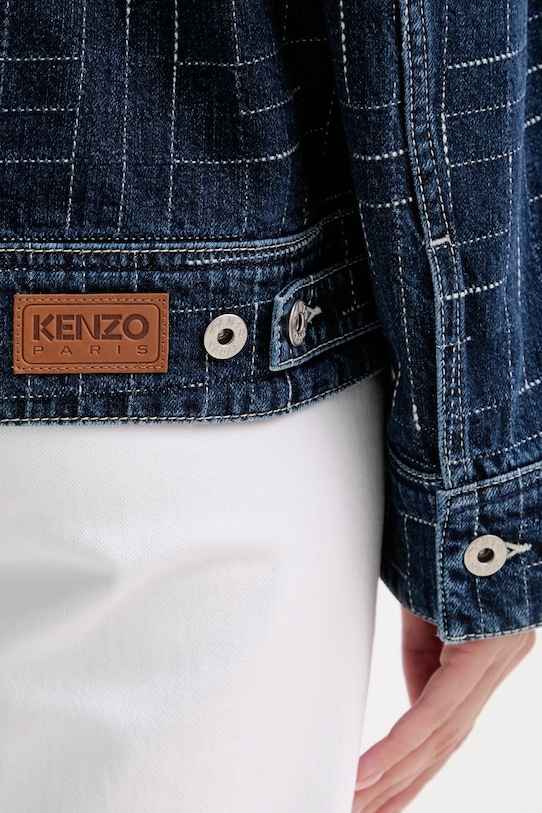 Kenzo kurtka jeansowa FF62DV2566V3