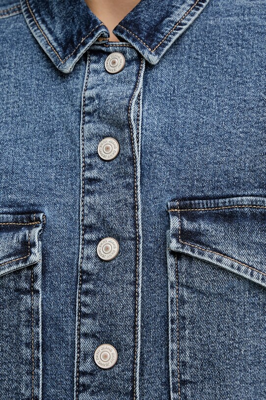 Dkny kurtka jeansowa DJ5J6122 niebieski