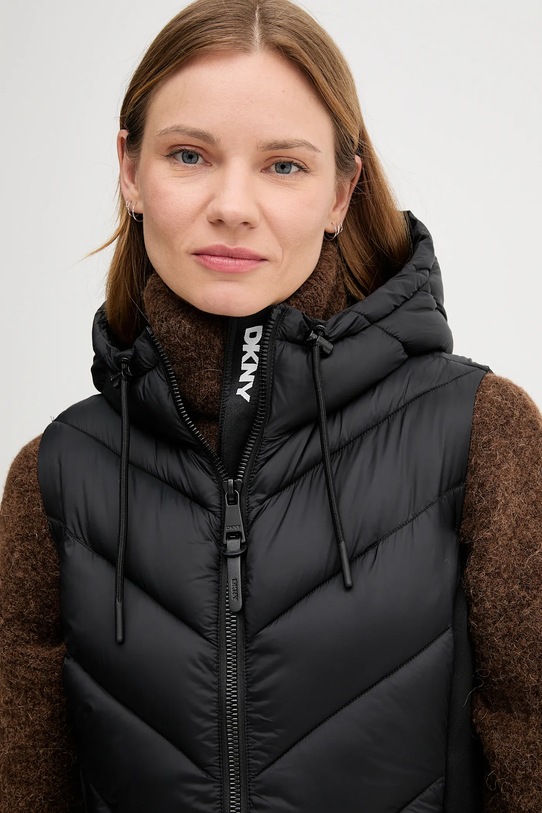 Dkny bezrękawnik czarny DLEMPW23