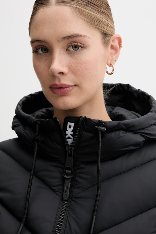 Dkny rövid kabát fekete DLEMPR06