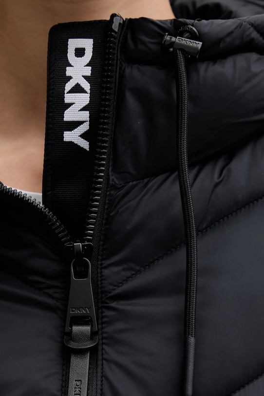 Dkny rövid kabát DLEMPR06 fekete