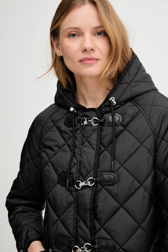 Dkny kurtka czarny DLEMPT95
