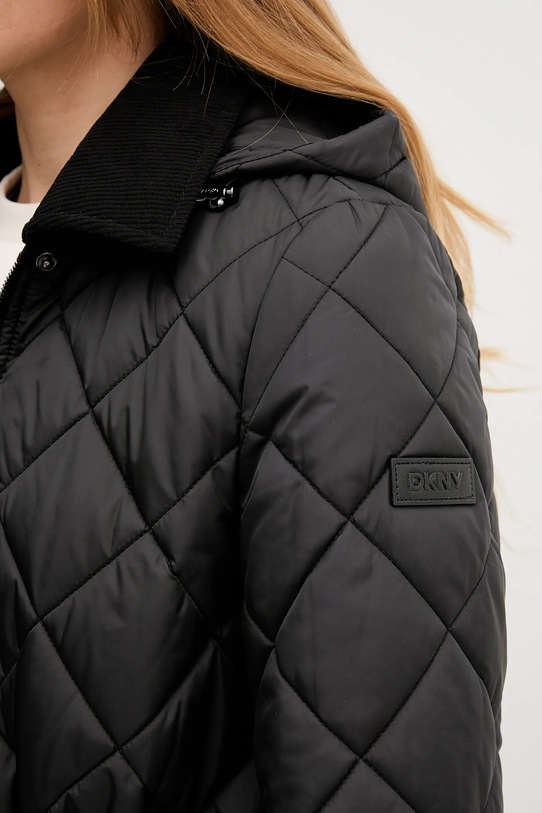 Dkny kurtka czarny DLEMPT76