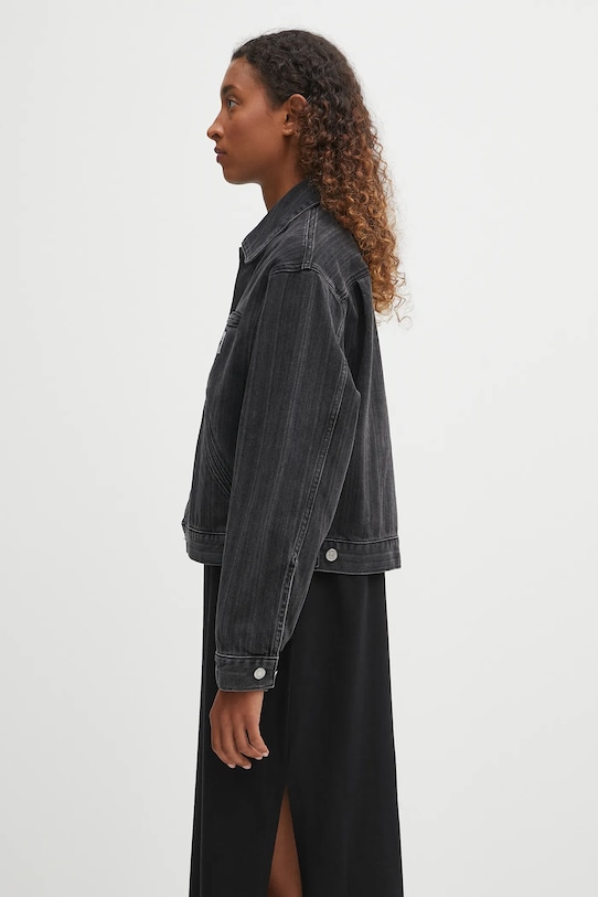 Traper jakna Carhartt WIP W' Rylan I035571.32I06 crna AW25