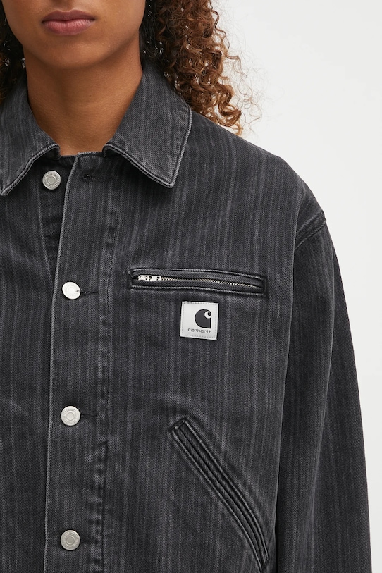 Traper jakna Carhartt WIP W' Rylan crna I035571.32I06