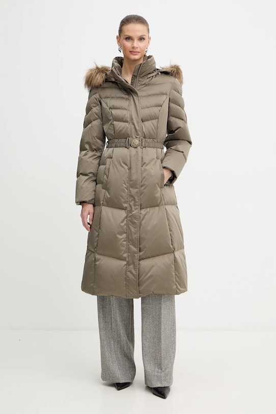 Пухено яке Guess MARINA с изолация зелен W5BL29.W2802