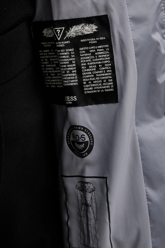 Μπουφάν με επένδυση από πούπουλα Guess MARINA W5BL29.W2802