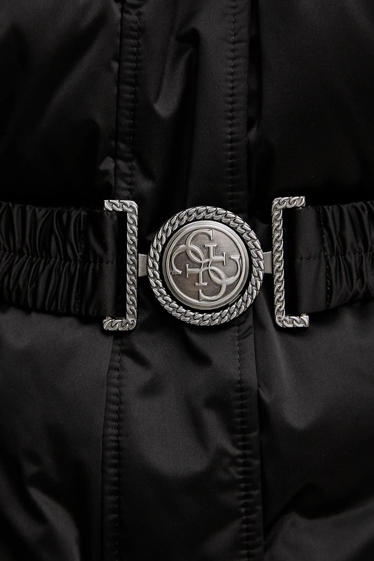 Μπουφάν με επένδυση από πούπουλα Guess MARINA W5BL29.W2802 μαύρο