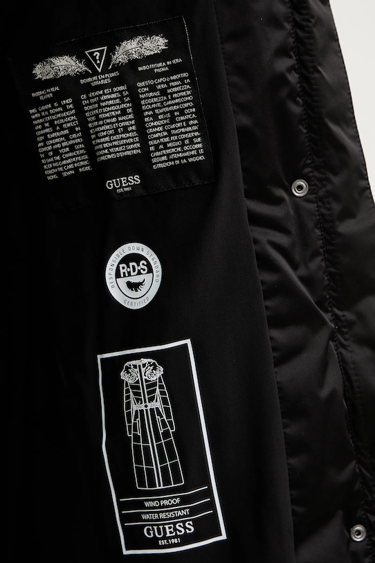 Μπουφάν με επένδυση από πούπουλα Guess MARINA W5BL29.W2802