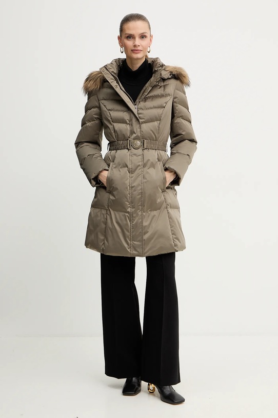 Μπουφάν με επένδυση από πούπουλα Guess MARINA W5BL30.W2802 μπεζ NC25