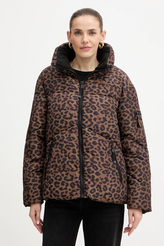 Guess kurtka MARTINA bez kaptura brązowy W5BL47.W3702