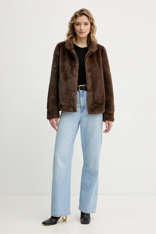 Guess kurtka LUNA W5BL64.W3920 brązowy AW25