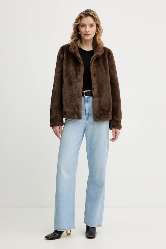 Guess kurtka LUNA W5BL64.W3920 brązowy AW25