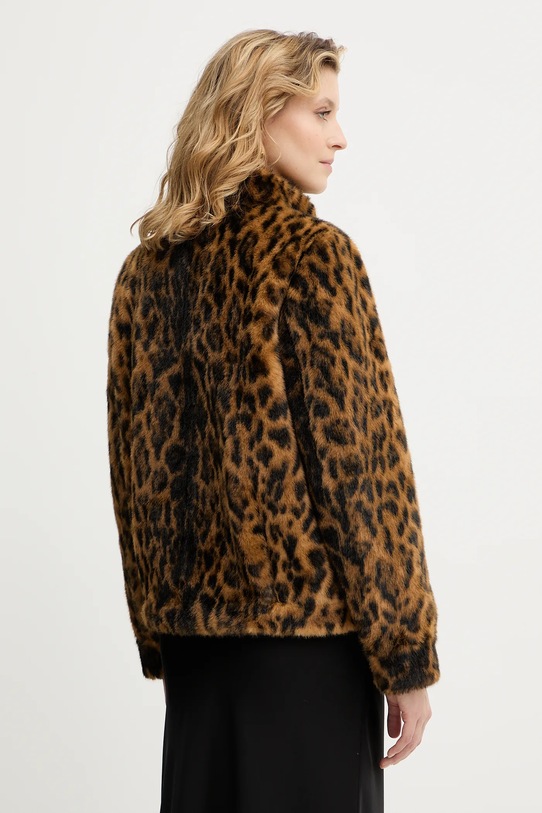 Ρούχα Μπουφάν Guess LUNA W5BL65.W3900 καφέ