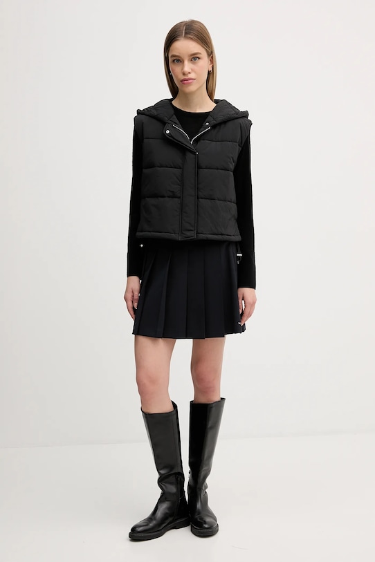 Sisley bezrękawnik 6MGCW800W czarny AW25