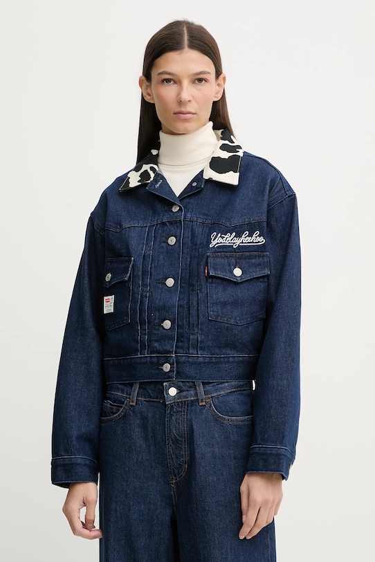 Levi's kurtka jeansowa x Toy Story bez kaptura granatowy 0034C