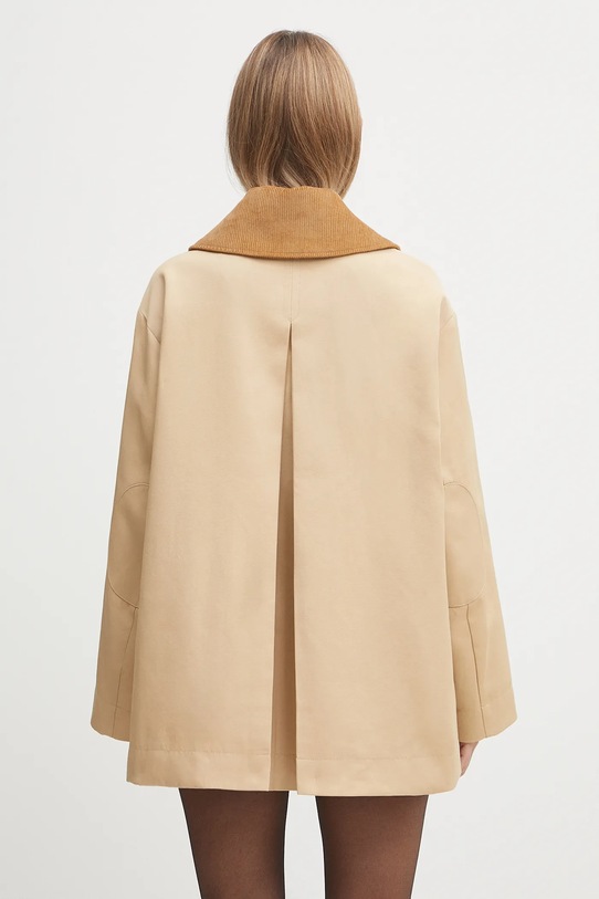 Clothing GANNI jacket Heavy Twill Midi W0757 green