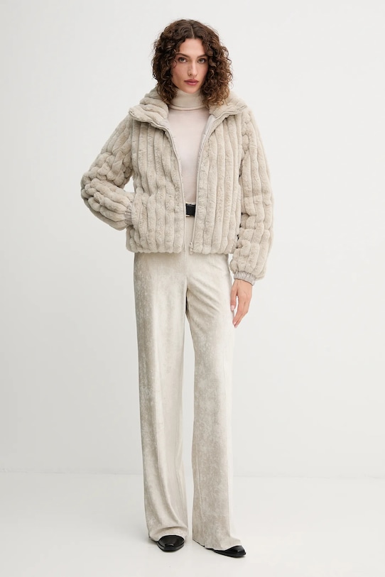 Odzież Save The Duck kurtka dwustronna ELINA D31352W.VERY21 beżowy