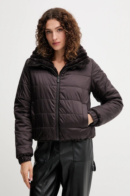 Save The Duck kurtka dwustronna ELINA D31352W.VERY21 brązowy AW25
