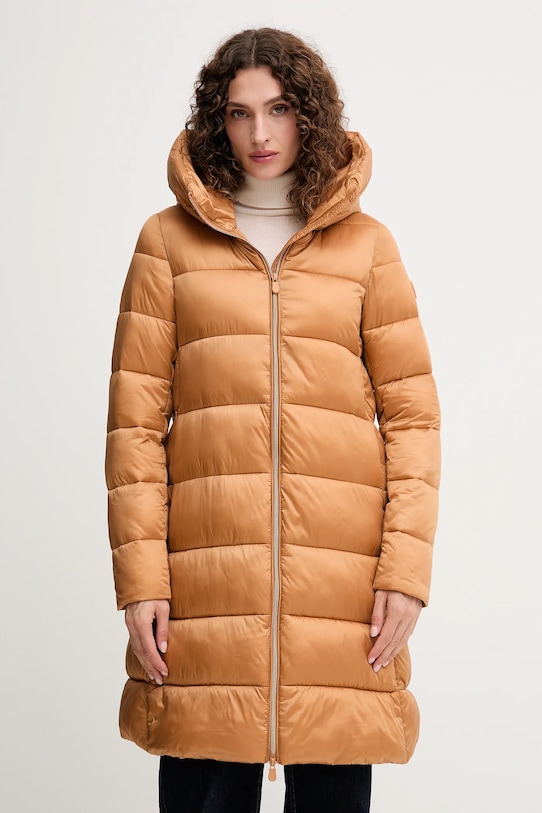 Save The Duck geacă LYSA cu captuseala maro D40279W.IRIS21