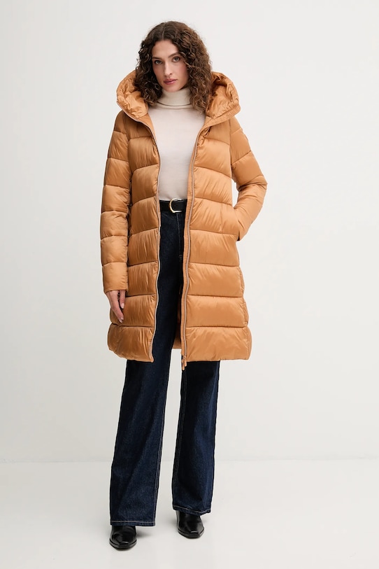 Save The Duck geacă LYSA D40279W.IRIS21 maro AW25