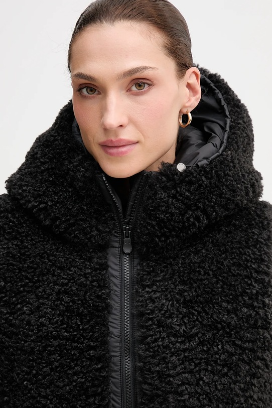 Îmbrăcăminte Save The Duck vestă AYLA D82501W.CURL21 negru