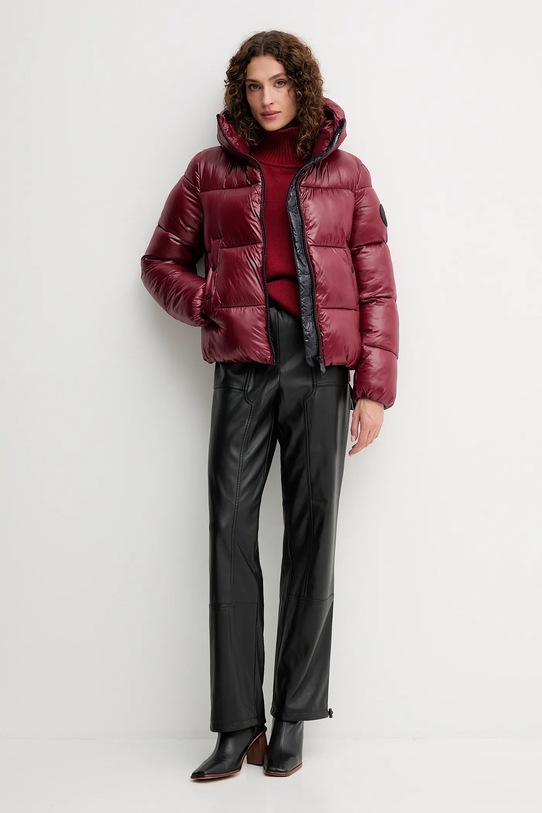 Save The Duck kurtka BIDDY D31989W.LOVE21 bordowy AW25