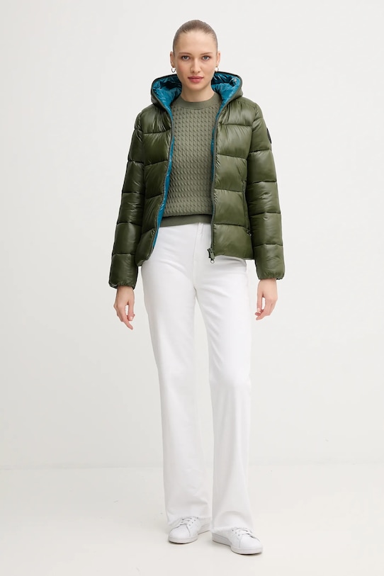 Save The Duck kurtka LOIS D38090W.LOVE21 zielony AW25