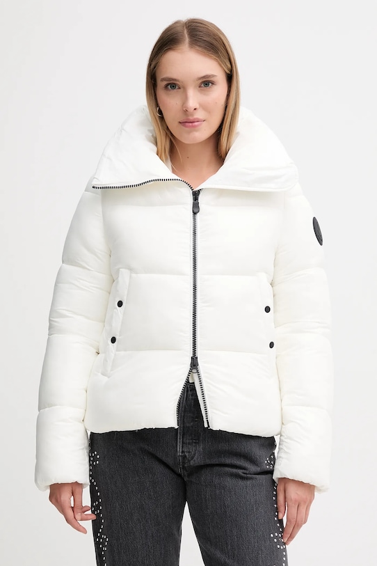 Bunda Save The Duck ISLA jemné zateplenie biela D39370W.LOVE21