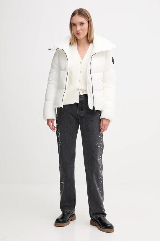 Save The Duck giacca ISLA D39370W.LOVE21 bianco AW25