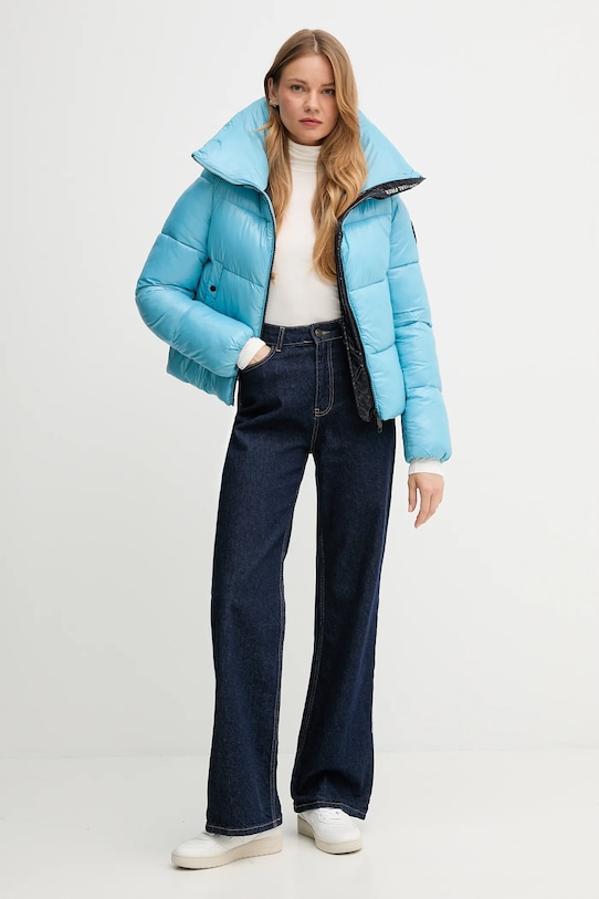 Save The Duck kurtka ISLA D39370W.LOVE21 niebieski AW25