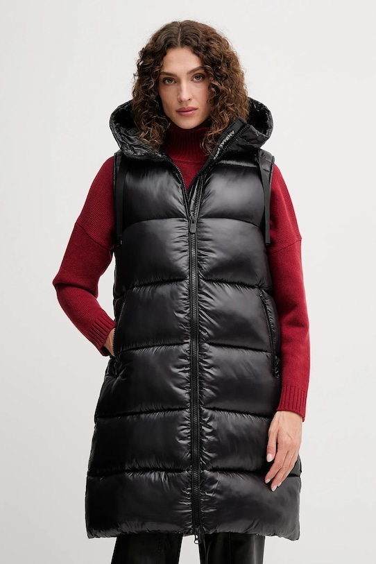 Save The Duck vestă IRIA cu captuseala negru D80302W.LOVE21