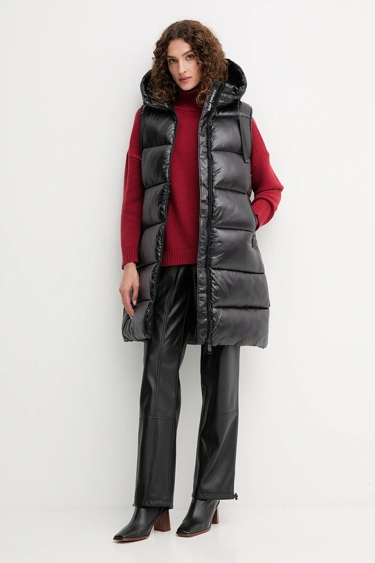 Save The Duck vestă IRIA D80302W.LOVE21 negru AW25