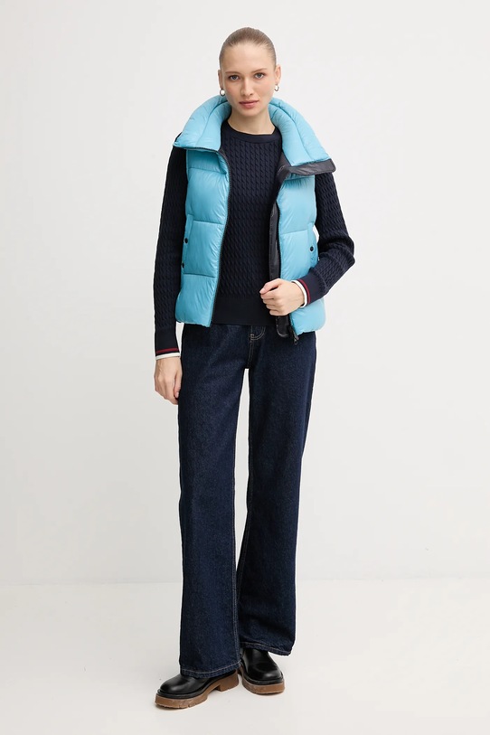 Save The Duck vestă AMA D82333W.LOVE21 albastru AW25