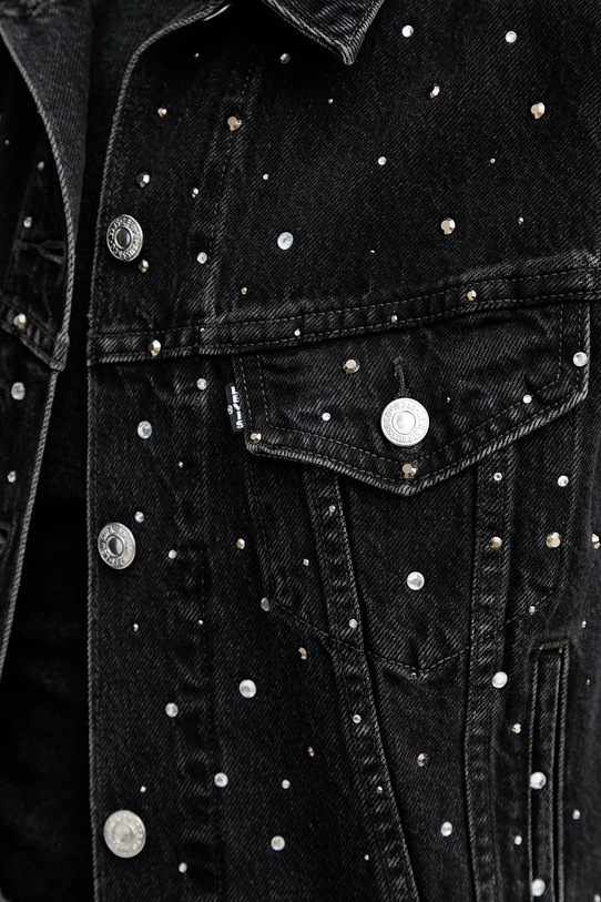 Levi's vestă negru 001W2.0007